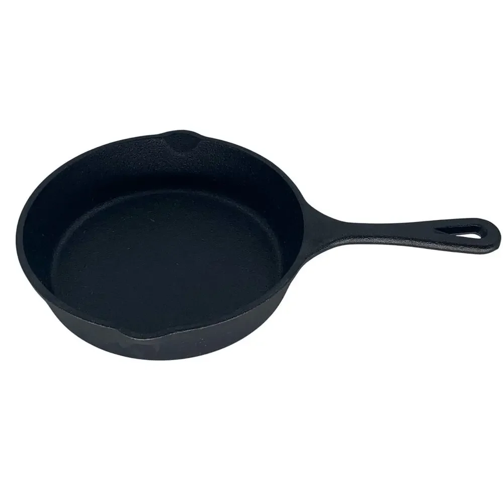 9 Inch Cast Iron Skillet Choice Black Small Seasoned Personal Frying Pan Mini